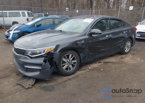 2018 Kia Optima Lx из США, поврежденный, VIN KNAGT4L32J5211155